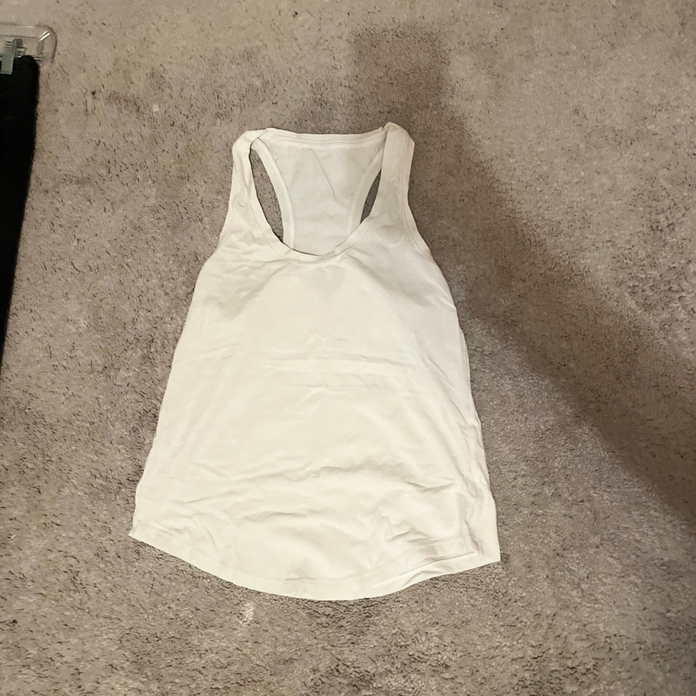 Lululemon white Tank Top